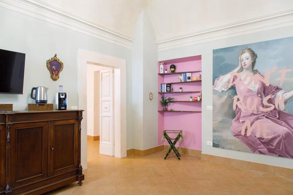 Uno degli spazi comuni con la TV
